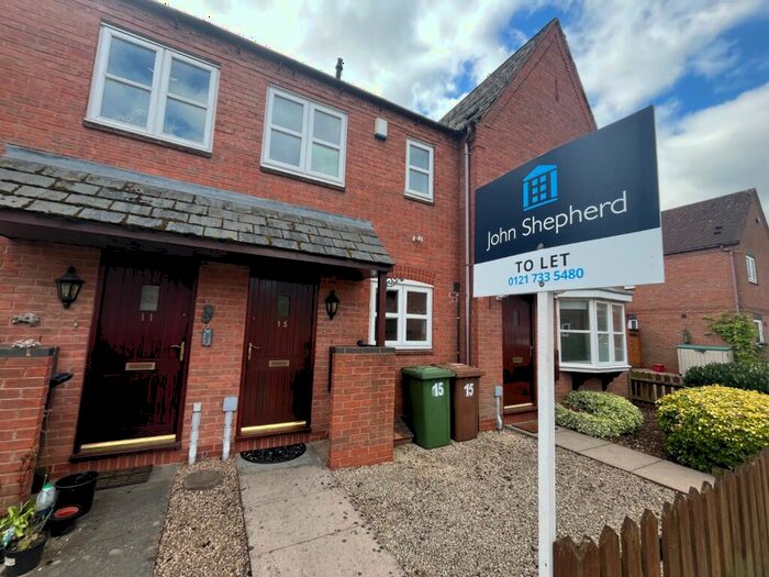 2 Bedroom Terraced House To Rent In Ivy Way, Shirley, Solihull, West Midlands, B90