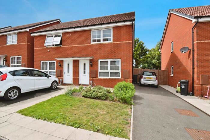 2 Bedroom Semi-Detached House For Sale In Preston Close, Wigston, Leicestershire, LE18