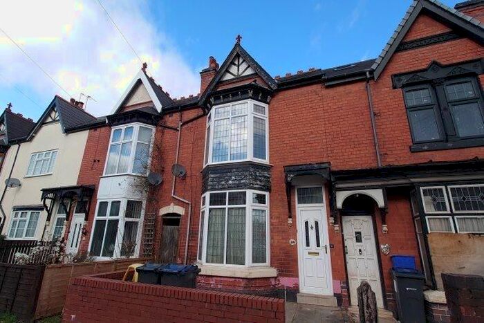 3 Bedroom Terraced House To Rent In Alexander Road, Birmingham, B27