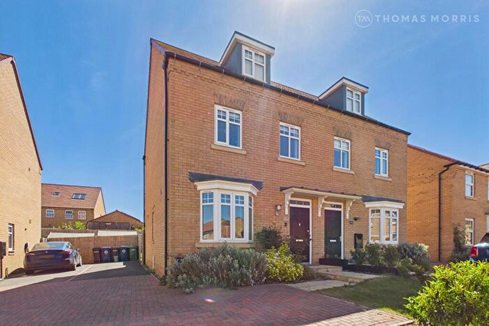 3 Bedroom Semi-Detached House For Sale In Chambers Way, Godmanchester, Huntingdon, Cambridgeshire, PE29