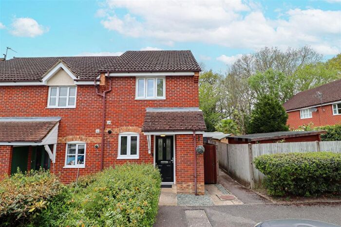 2 Bedroom End Of Terrace House For Sale In Bechin Close, Church Crookham, Fleet, GU52