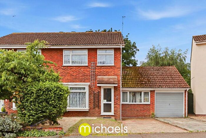 3 Bedroom Semi-Detached House For Sale In Granville Close, West Bergholt, Colchester, CO6
