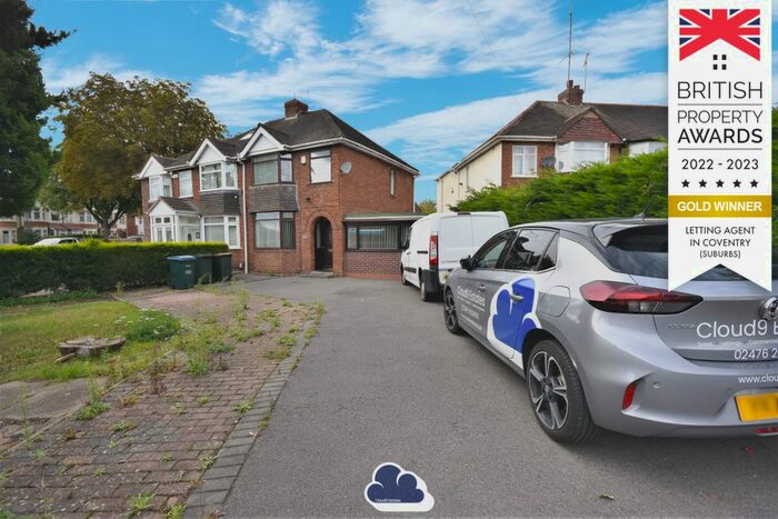 4 Bedroom Semi-Detached House To Rent In Hipswell Highway, Coventry, CV2