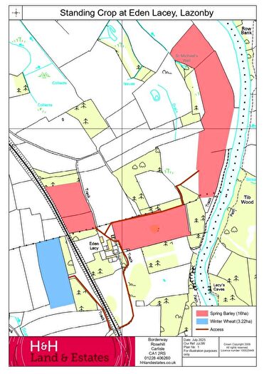 Land For Sale In Eden Lacy, Lazonby, Penrith, Cumbria, CA10