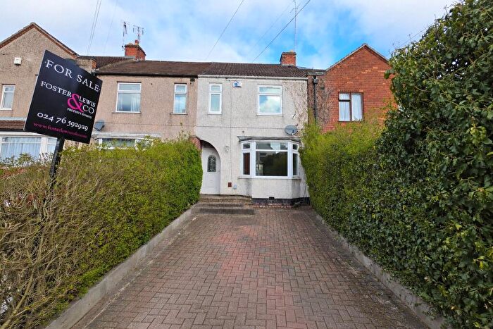 3 Bedroom Terraced House For Sale In Warden Road, Radford, Coventry, West Midlands, CV6