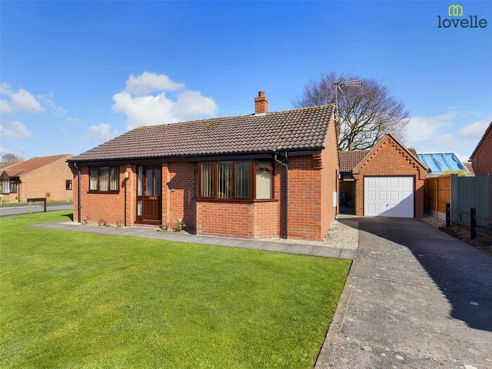 2 Bedroom Bungalow For Sale In Meadow Drive, Binbrook, Market Rasen, Lincolnshire, LN8