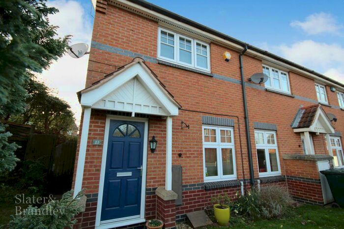 2 Bedroom End Of Terrace House To Rent In Honeysuckle Grove, Bingham, Nottingham, NG13