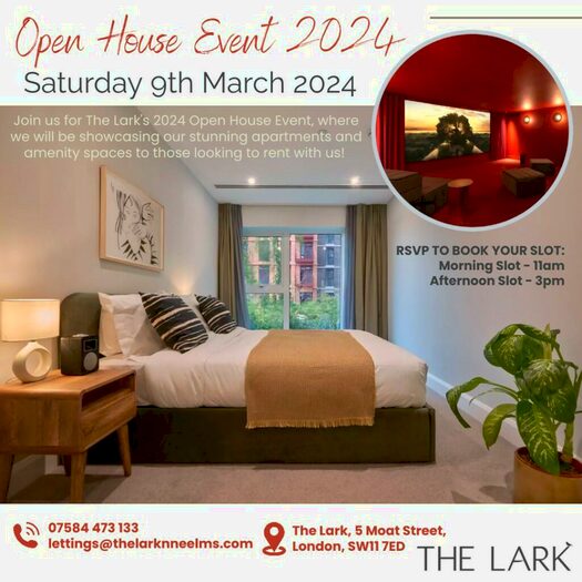 2 Bedroom Flat To Rent In The Lark, Nine Elms, SW11