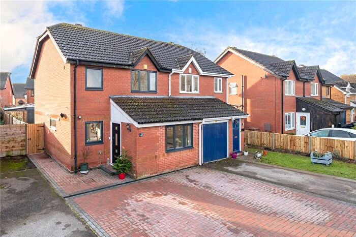 3 Bedroom Semi-Detached House For Sale In Beck Close, Ruskington, Sleaford, Lincolnshire, NG34