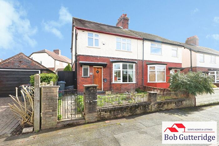 3 Bedroom Semi Detached House For Sale In St Georges Ave West, Wolstanton, Newcastle, ST5