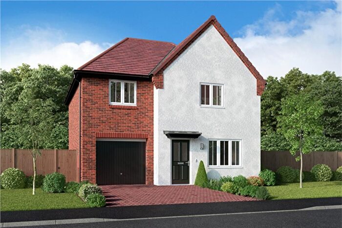 3 Bedroom Detached House For Sale In "Linton" At Bluebell Drive, Newark, NG24