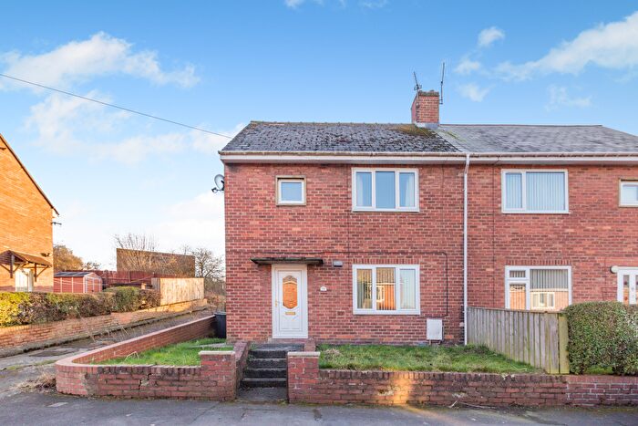 2 Bedroom Semi-Detached House For Sale In Warwick Avenue, Moorside, DH8