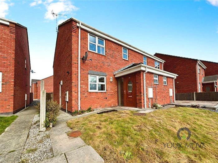 2 Bedroom Semi-Detached House For Sale In Doval Gardens, Tean, Stoke-on-Trent, Staffordshire, ST10