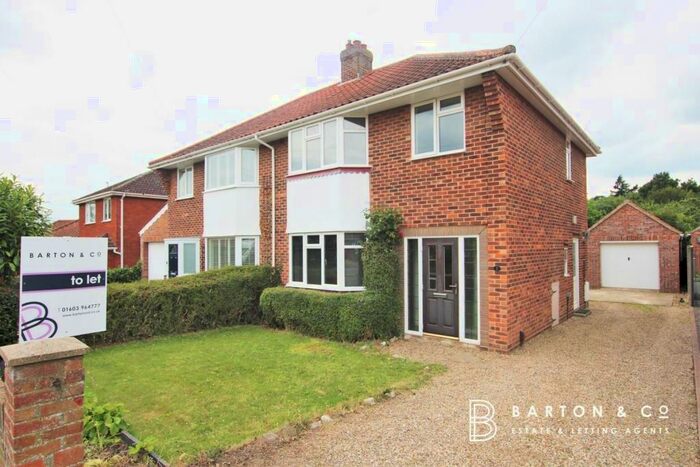 3 Bedroom Semi-Detached House To Rent In Drayton Wood Road, Norwich, NR6