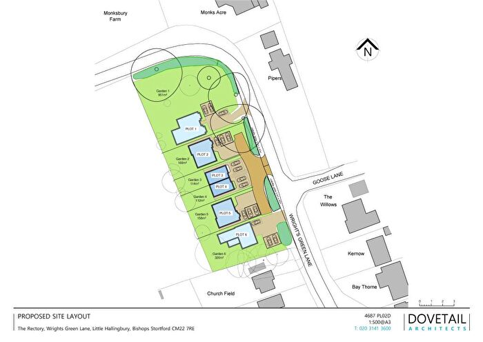Land For Sale In Wrights Green Lane, Little Hallingbury, Bishop's Stortford, CM22