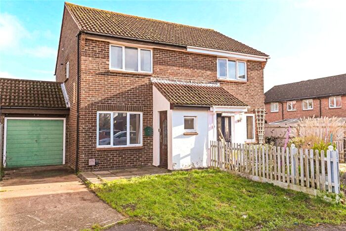 2 Bedroom Semi-Detached House For Sale In Balmoral Walk, New Milton, Hampshire, BH25