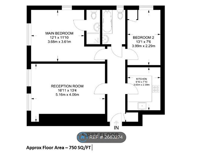 2 Bedroom Flat To Rent In York Road, Woking, GU22
