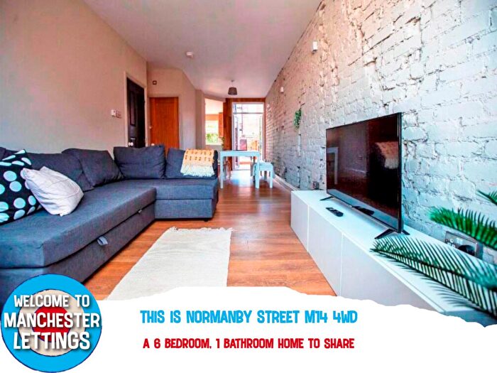 6 Bedroom Terraced House To Rent In Normanby Street Manchester, M14