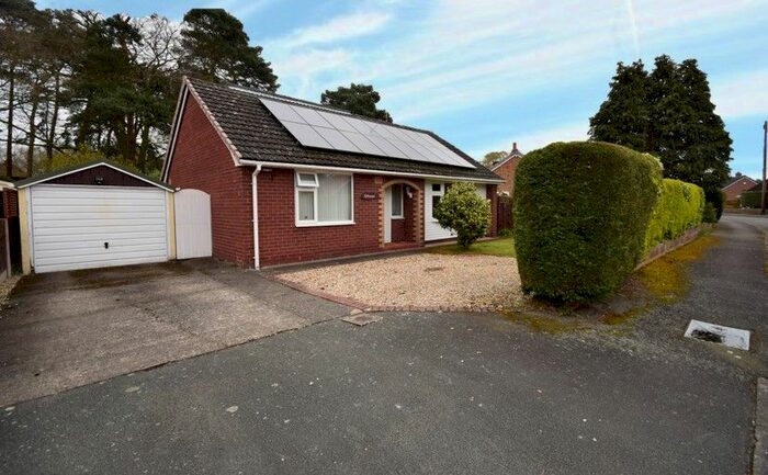 3 Bedroom Detached Bungalow For Sale In Towers Drive, Higher Heath, Whitchurch, SY13