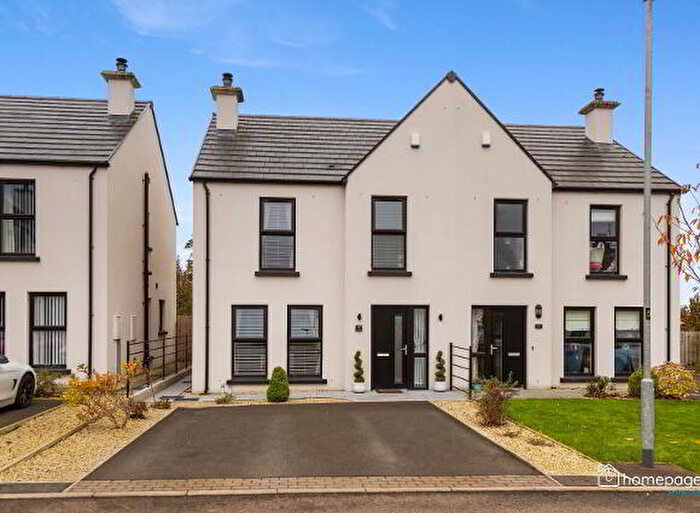 3 Bedroom Semi-Detached House For Sale In Castlecroft Drive, Dungiven, BT47