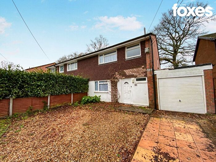 3 Bedroom Semi-Detached House For Sale In Church Road, Three Legged Cross, Wimborne, Dorset, BH21