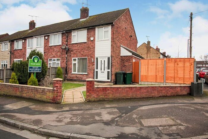 3 Bedroom End Of Terrace House To Rent In Yewdale Crescent, Coventry, CV2