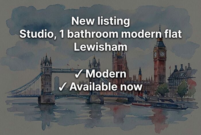 Studio To Rent In New Cross Road, London, SE14