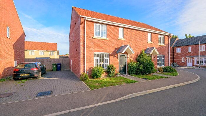 3 Bedroom Semi-Detached House For Sale In Sayers Crescent, Wisbech St Mary, Wisbech, Cambridgeshire, PE13
