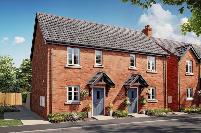 2 Bedroom Semi-Detached House For Sale In "The Kingfisher", The Meadows, Dunholme, LN2