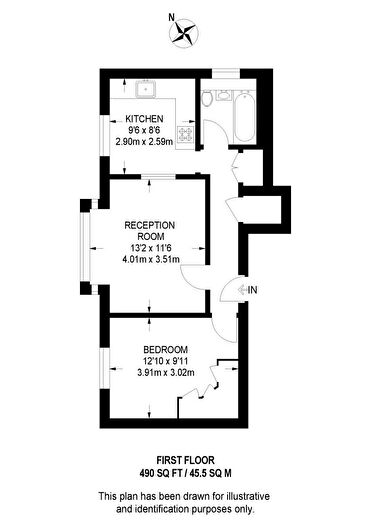 1 Bedroom Flat For Sale In Battersea Park Road, London, SW11