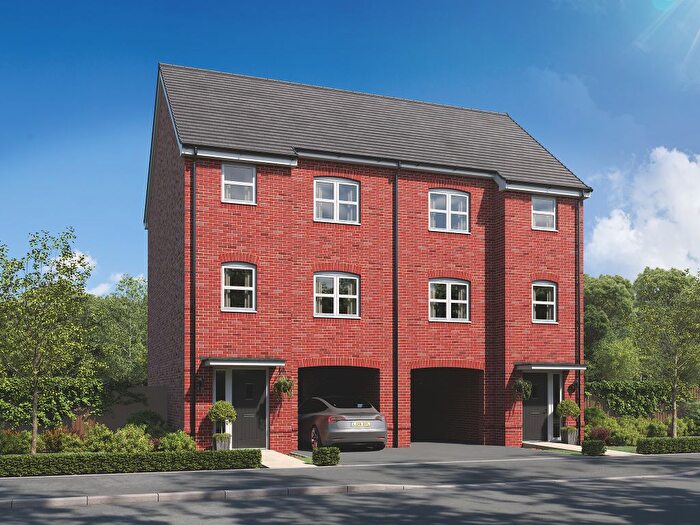 3 Bedroom End Of Terrace House For Sale In "The Stanton" At Cholstrey Road, Leominster, Herefordshire, HR6