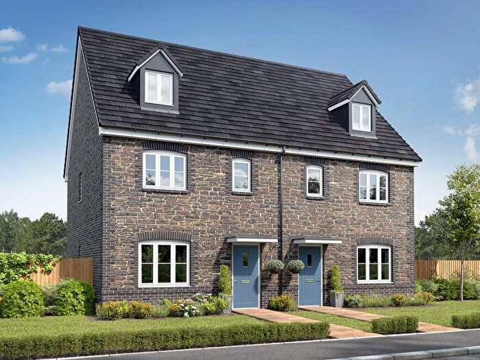 4 Bedroom Semi-detached House For Sale In "The Kennet" At Hillfort Road, Bodmin, PL31