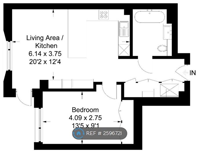 1 Bedroom Flat To Rent In Engineers Way, Wembley, HA9