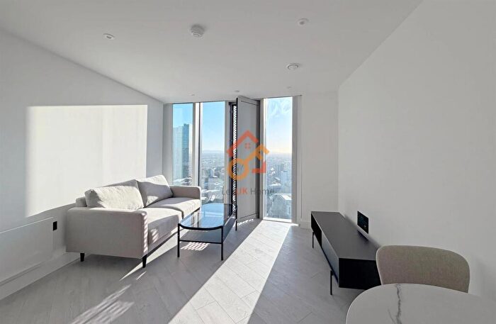 1 Bedroom Flat To Rent In Vista River Tower, Trinity Way, Manchester, M3