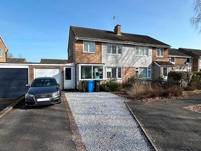 3 Bedroom Semi Detached House For Sale In Chichester Walk, Merley, Wimborne, Dorset, BH21