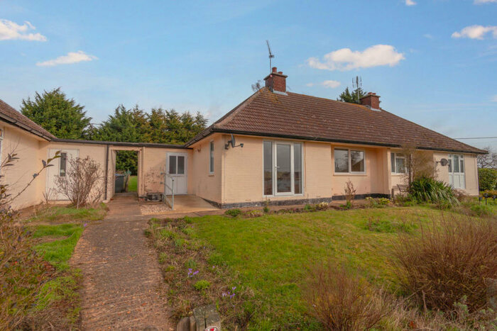 2 Bedroom Semi-Detached Bungalow For Sale In South View, Charsfield Woodbridge, IP13