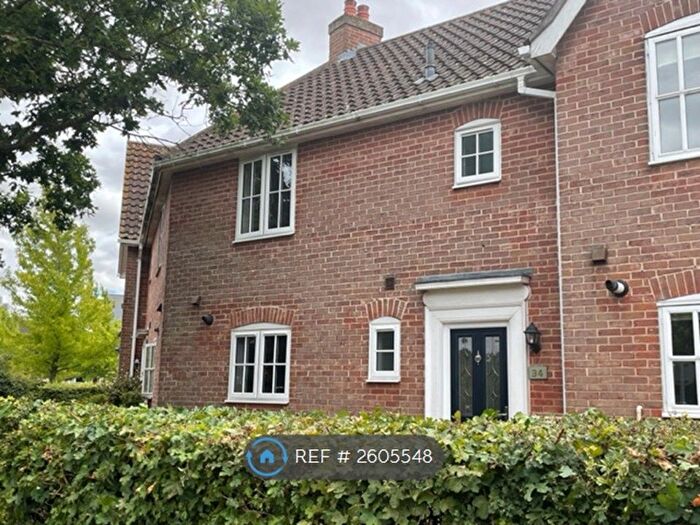 3 Bedroom Terraced House To Rent In Bluebell Avenue, Bury St. Edmunds, IP32