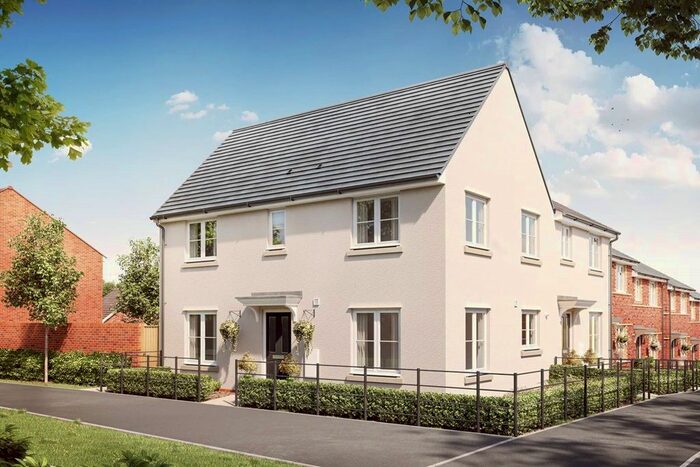 3 Bedroom Semi-Detached House For Sale In "The Kingdale - Plot " At Pippin Avenue, Rumwell, Taunton, TA4