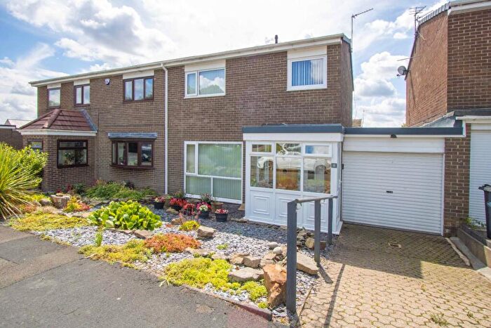 3 Bedroom Semi-Detached House For Sale In Norburn Park, Witton Gilbert, Durham, DH7