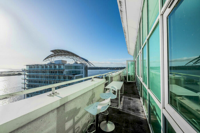 2 Bedroom Penthouse To Rent In Ocean Reach, Havannah Street, Cardiff Bay, CF10