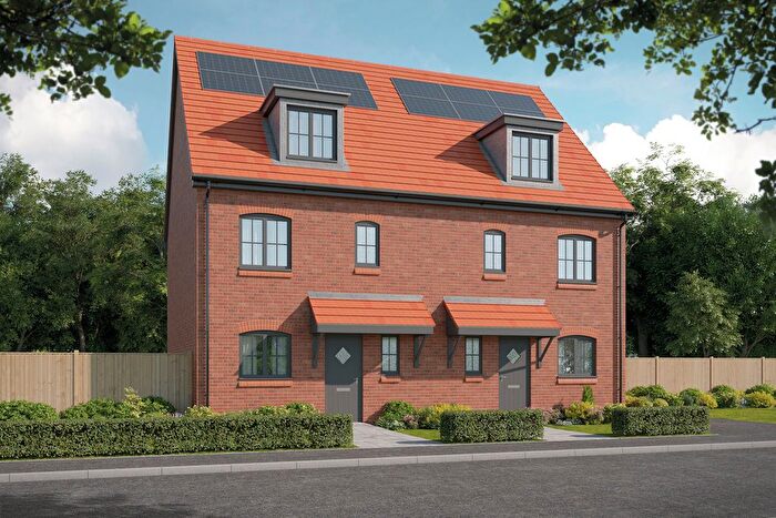 4 Bedroom Semi-detached House For Sale In "The Wheelwright" At Fivefield Road, Keresley End, Coventry, CV7