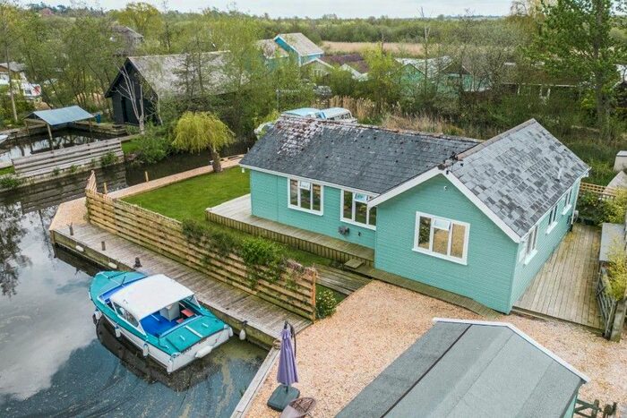 2 Bedroom Detached Bungalow For Sale In Hideaway, B Bureside Estate, Crabbetts Marsh, Horning, Norwich, Norfolk, NR12