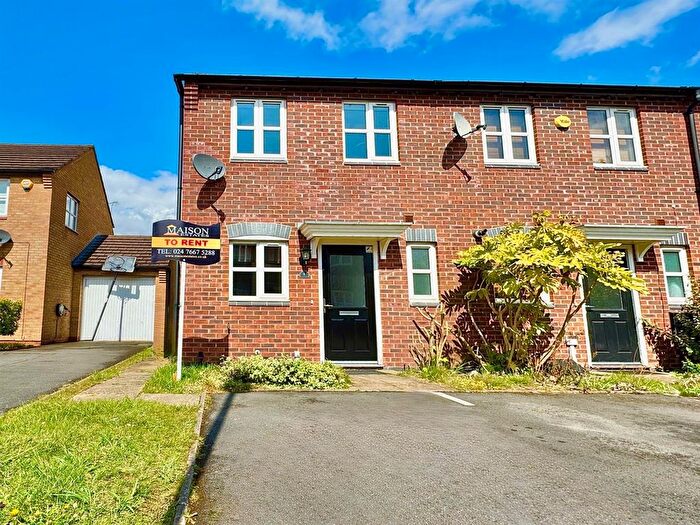 2 Bedroom End Of Terrace House To Rent In The Carabiniers, New Stoke Village, Coventry, CV3