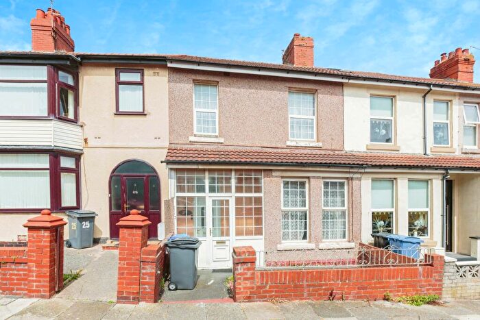 3 Bedroom Terraced House For Sale In Melville Road, Blackpool, Lancashire, FY2