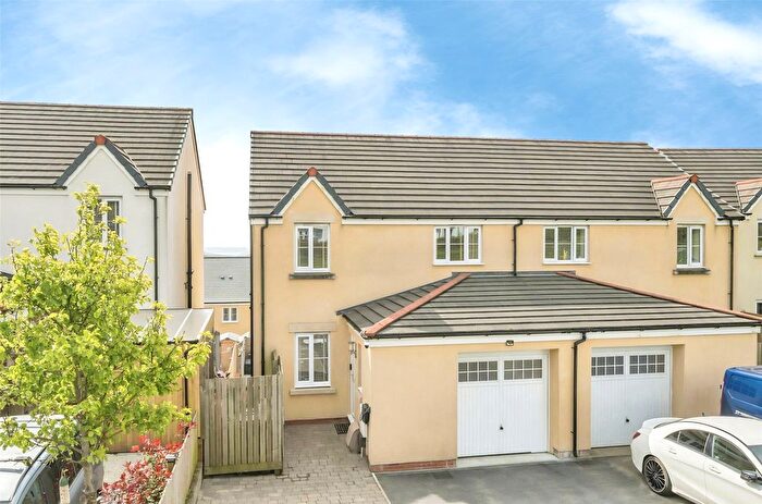 4 Bedroom Semi Detached House For Sale In Heron Road, St. Anns Chapel, Gunnislake, Cornwall, PL18