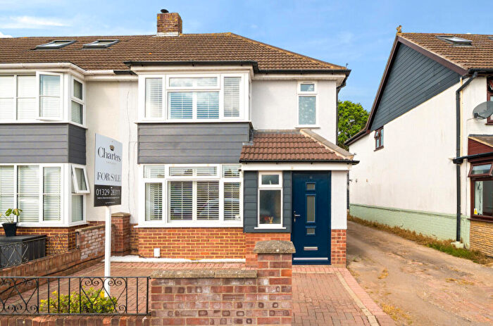 3 Bedroom End Of Terrace House For Sale In Geoffrey Crescent, Fareham, Hampshire, PO16
