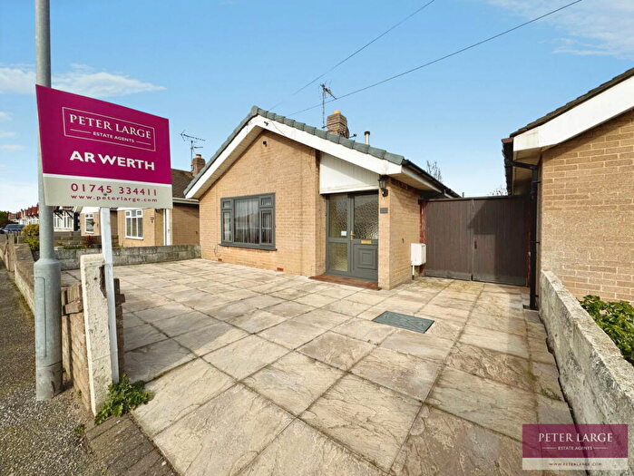 2 Bedroom Detached Bungalow For Sale In Bryn Avenue, Rhyl, Denbighshire, LL18