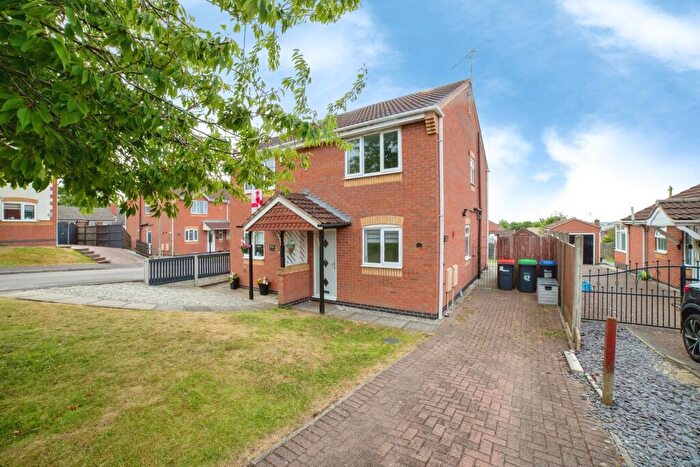 2 Bedroom Semi-Detached House For Sale In Farnsworth Grove, Huthwaite, Sutton-in-Ashfield, Nottinghamshire, NG17