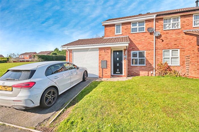 2 Bedroom Semi-Detached House For Sale In Wolsey Road, Lichfield, Staffordshire, WS13