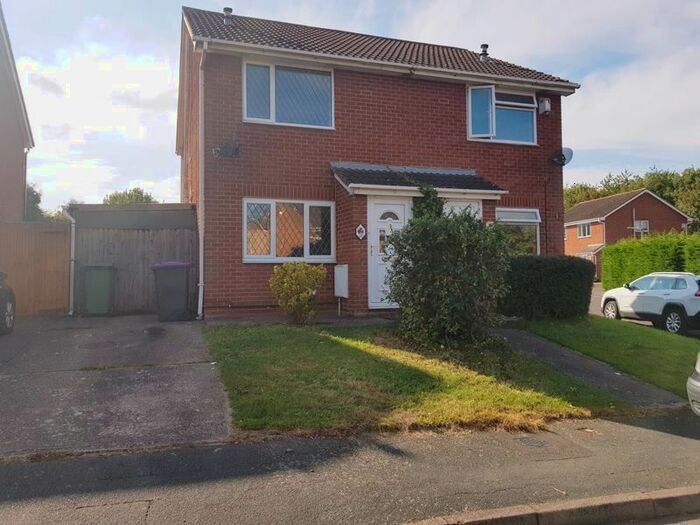2 Bedroom Semi-Detached House To Rent In Mercia Drive, Leegomery, Telford, TF1